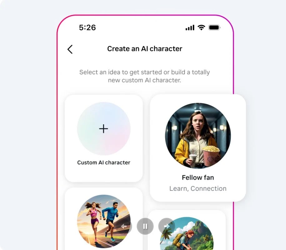 Create and Befriend Annoying AI Personas on Instagram it's Now Possible