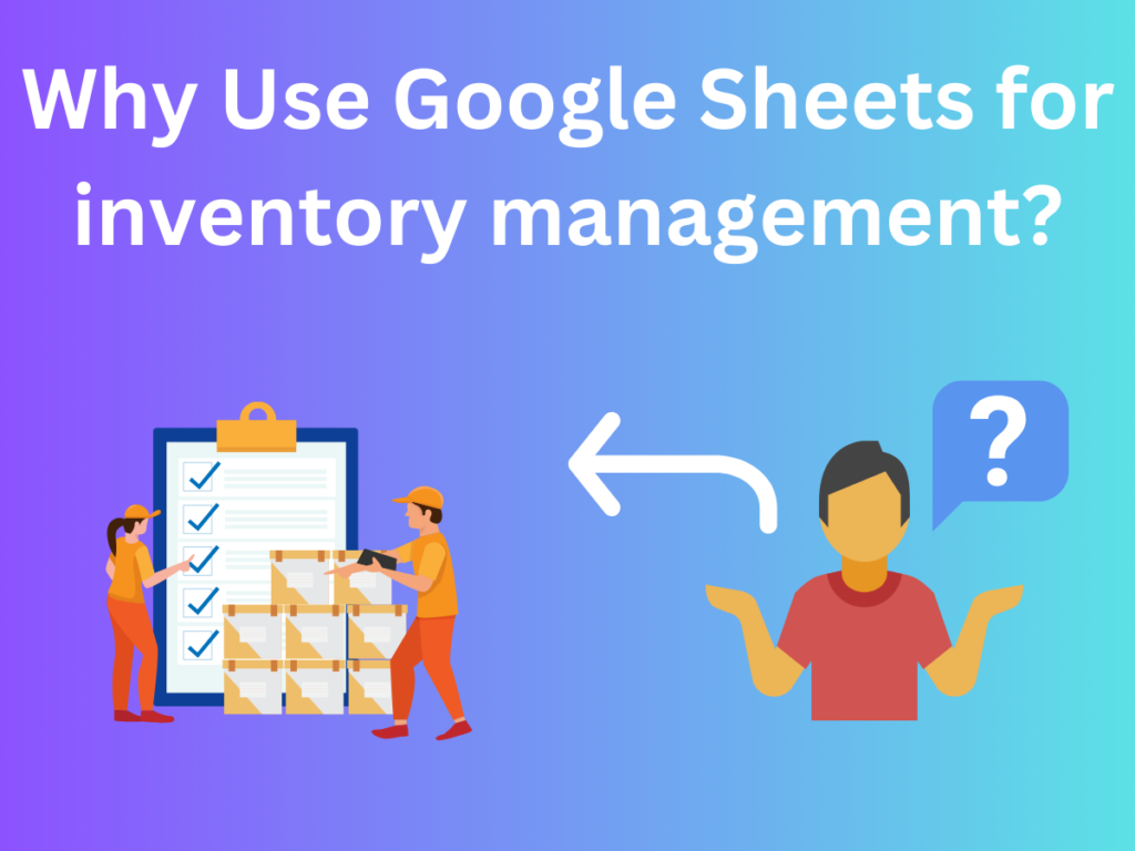 google sheets template for stock management