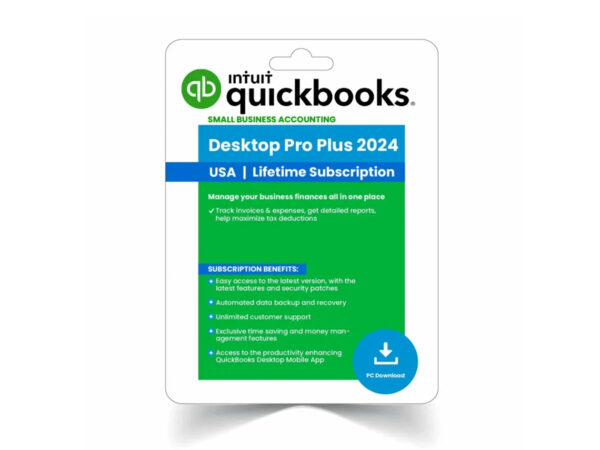 Intuit QuickBooks Desktop Enterprise 2024 Lifetime Activation